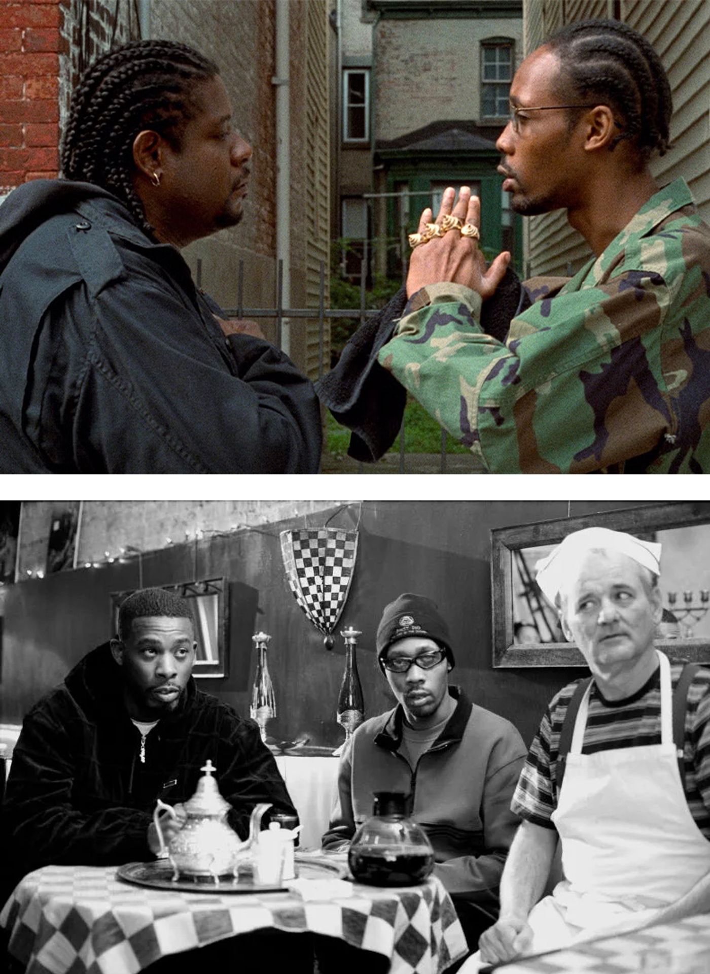 En pantalla: “Ghost Dog” (1999) y “Coffee & Cigarettes” (2003).