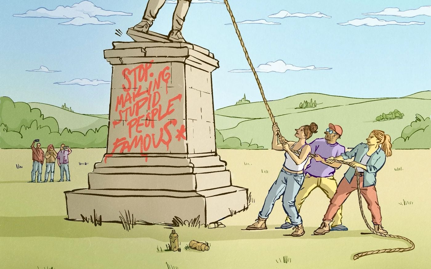 Ídolos de barro: la destrucción.