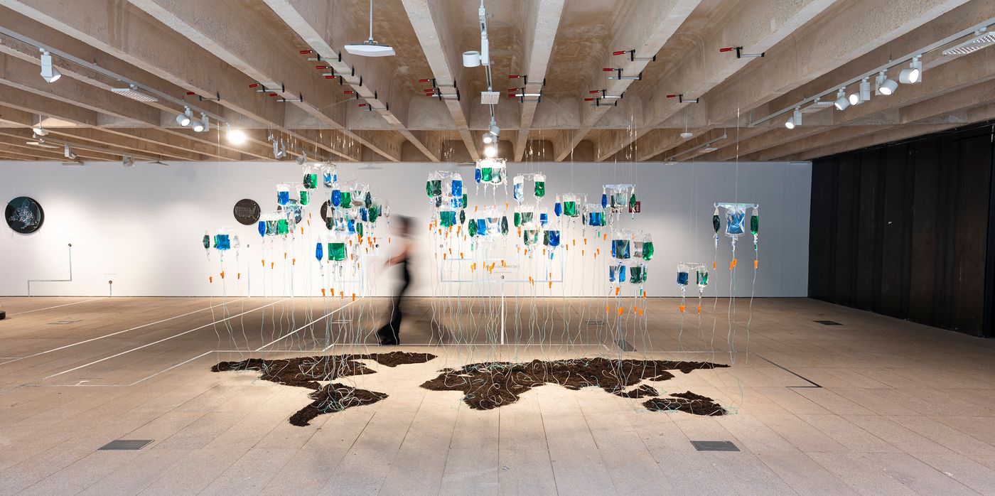 “Mapping Virtual Water”, sobre huella hídrica. Foto: Markus Schroll