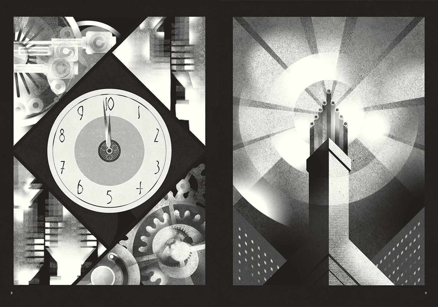 “Metrópolis”, de Christian Montenegro: un retorno en viñetas al clásico de Fritz Lang. 