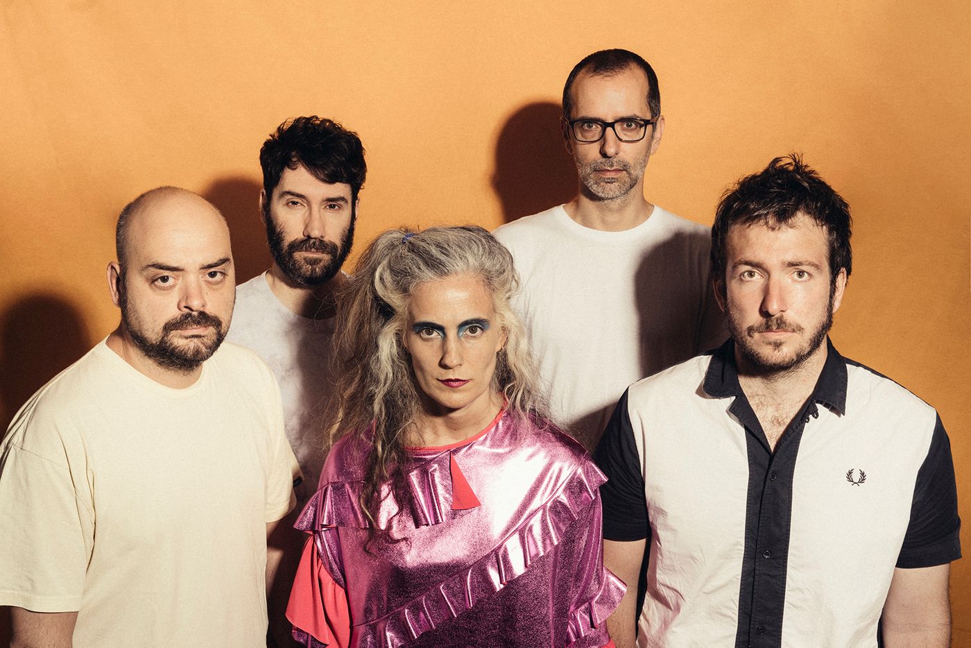 Manu, Jorge, Ariadna, Chema y Luis: grupo salvaje. Foto: Sergio Albert