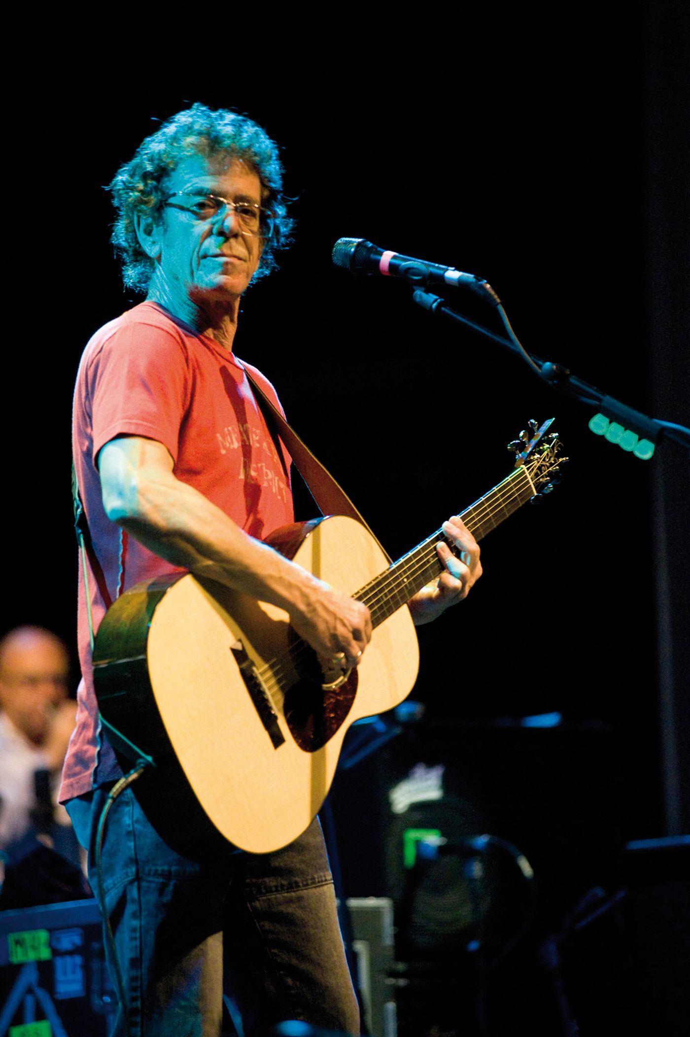 En 2008, en Málaga: “In Berlin, by the wall”.