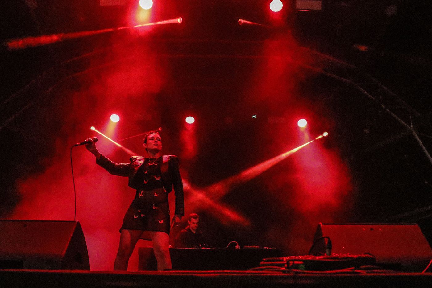 Pelada: antorcha política. Foto: Óscar García