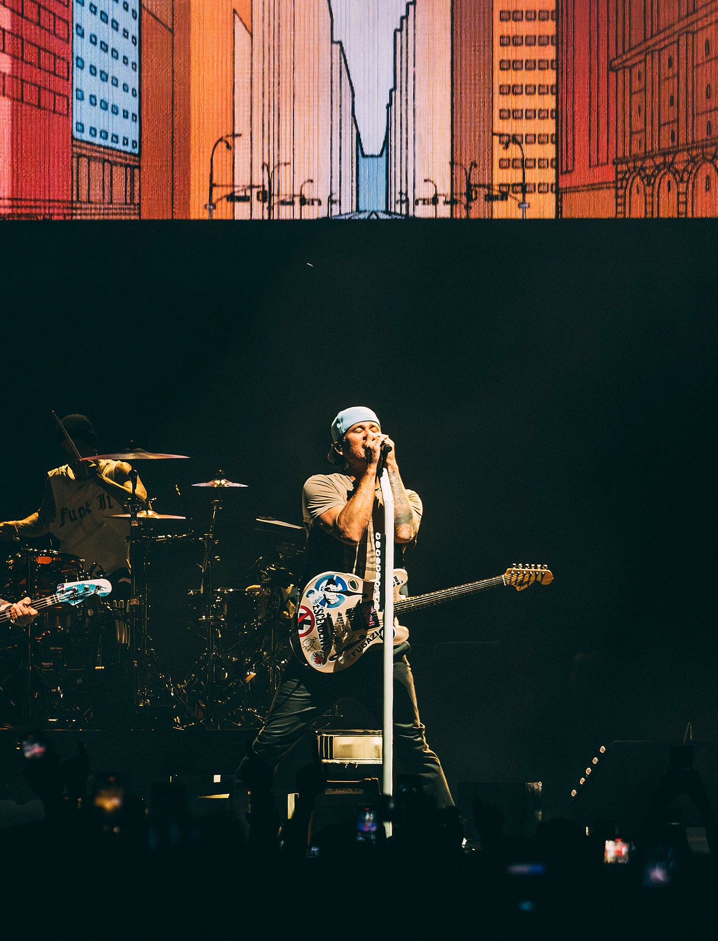Tom DeLonge: tan amigos (de nuevo). Foto: Sergio Albert