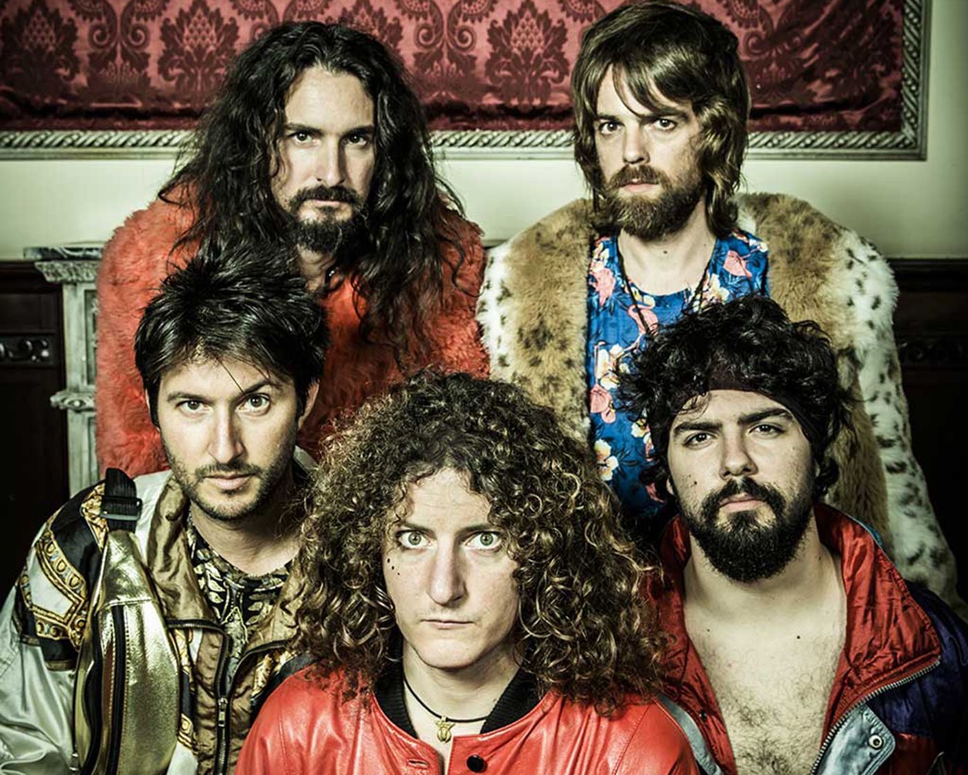 Dandy Piranha (en el centro) también cae rendido a los Beach Boys.