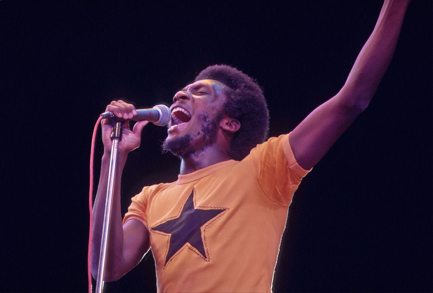 Jimmy Cliff, en1976: época de esplendor. Foto: PL Gould (Getty Images)
