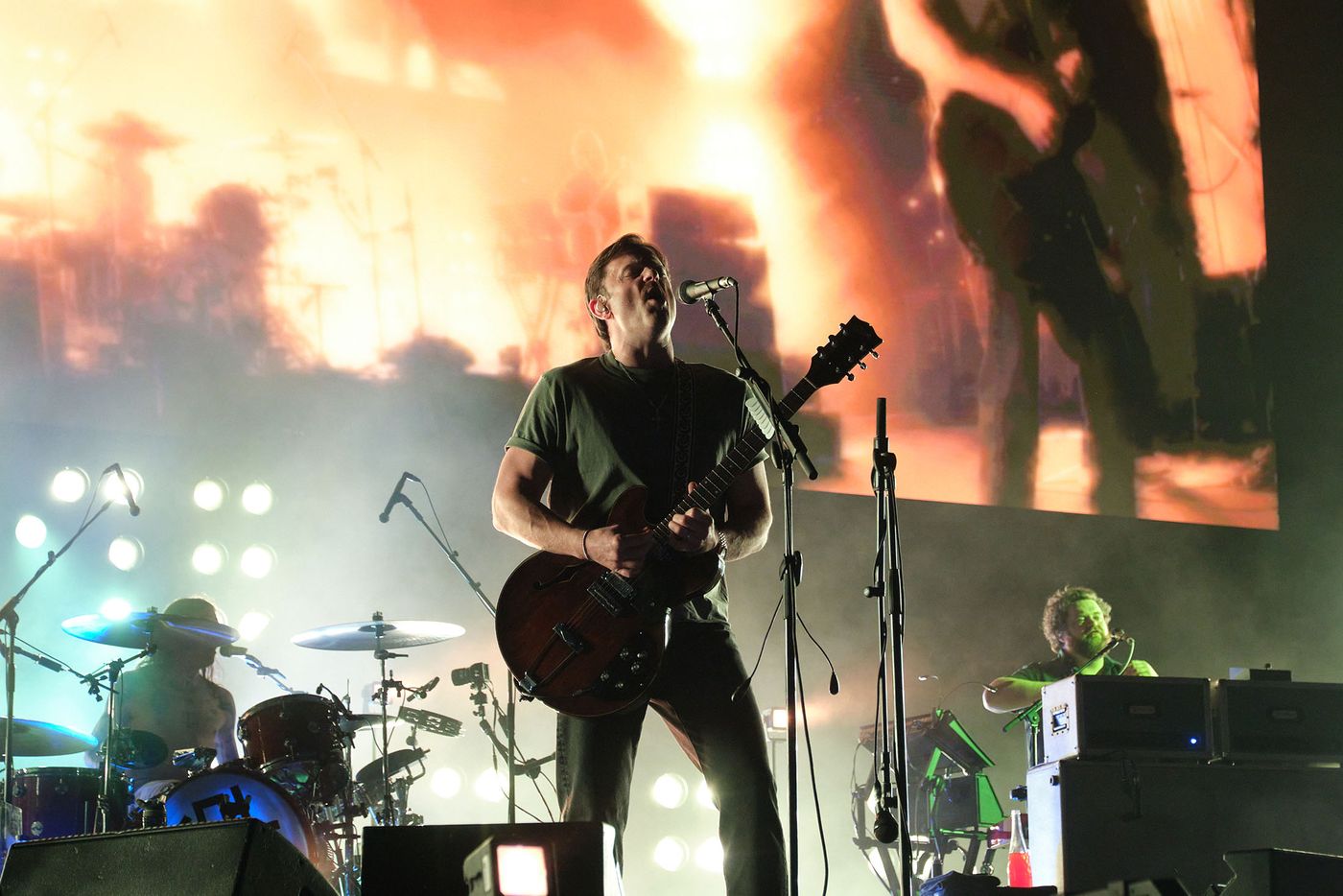 Kings Of Leon: en modo crudo. Foto: Sergio Morales