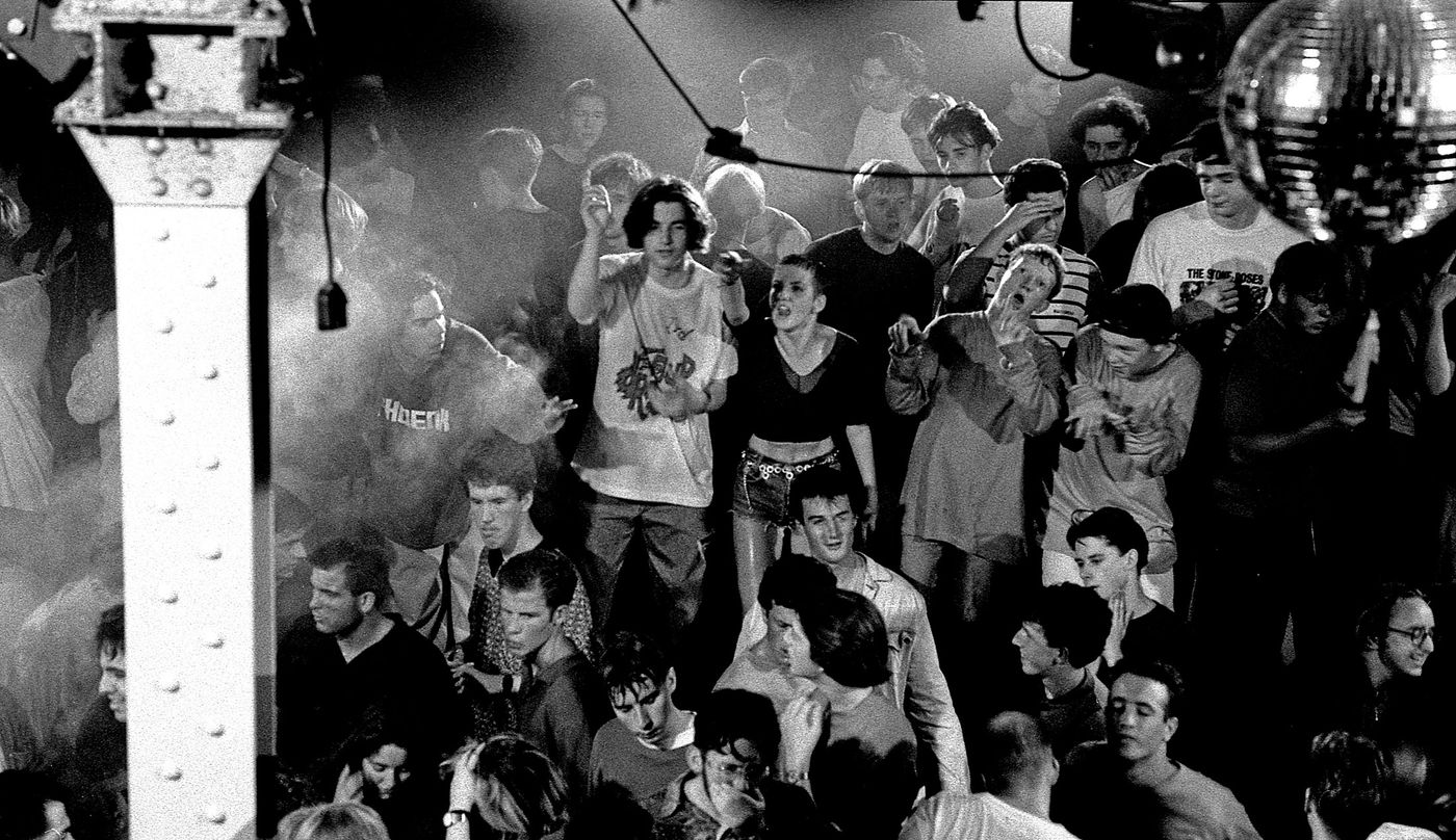 The Haçienda, en 1989: Madchester a tope. Foto: Peter J Walsh (Getty Images)