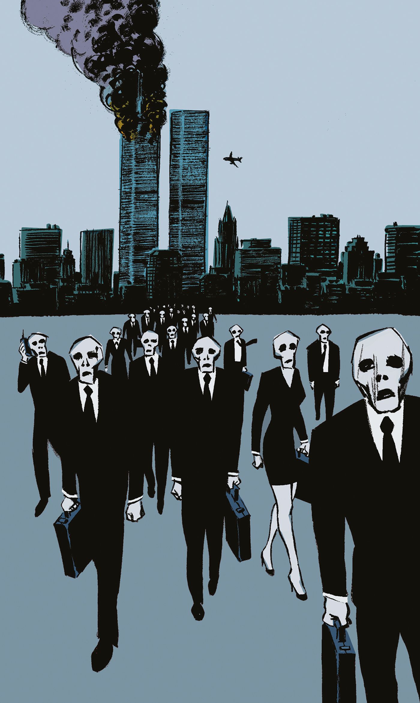 “First we take Manhattan”... Ilustración: Pepo Pérez