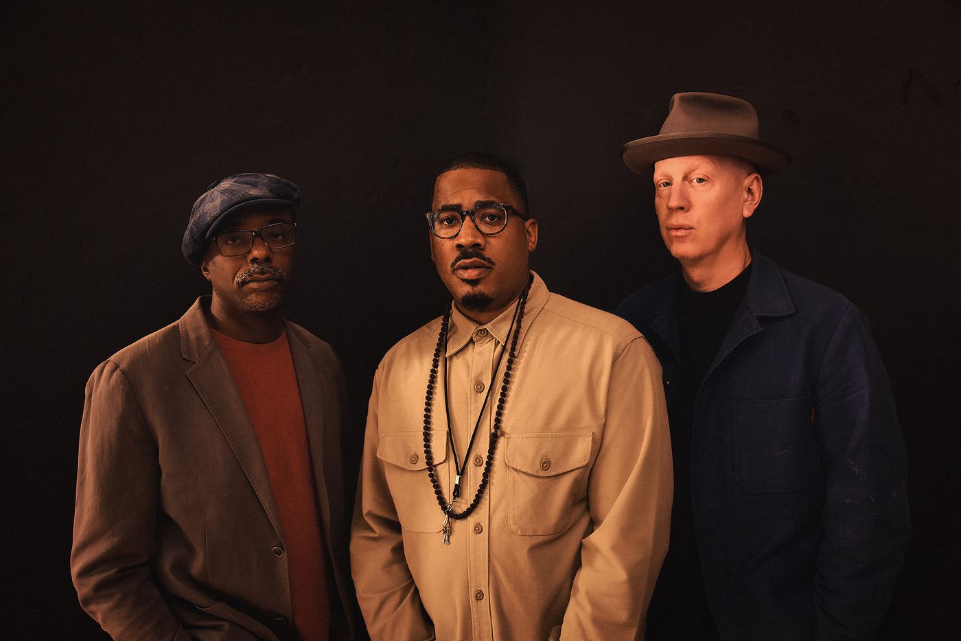 Chad Taylor, James Brandon Lewis y Josh Werner: trío ganador. Foto: Shervin Lainez