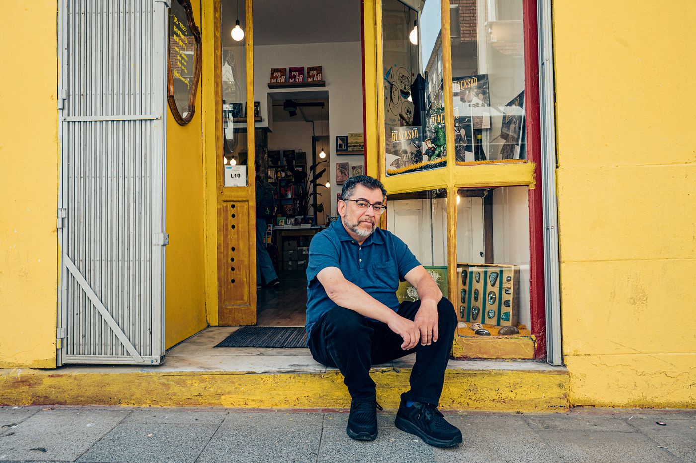 Dibujante natural. Foto: Alfredo Arias