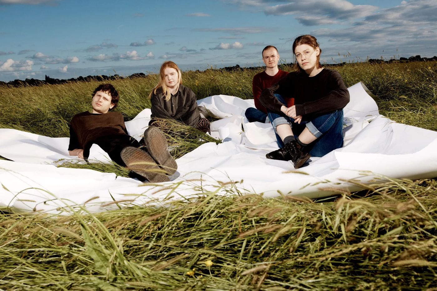 Porridge Radio, en forma, de nuevo. Foto: Steve Gullick