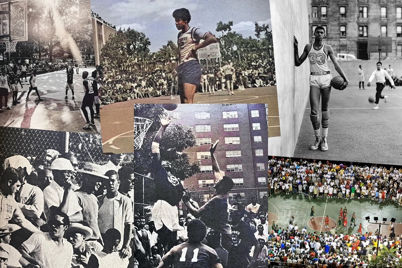 Julius Erving y Kareem Abdul-Jabbar pasaron por Rucker Park.