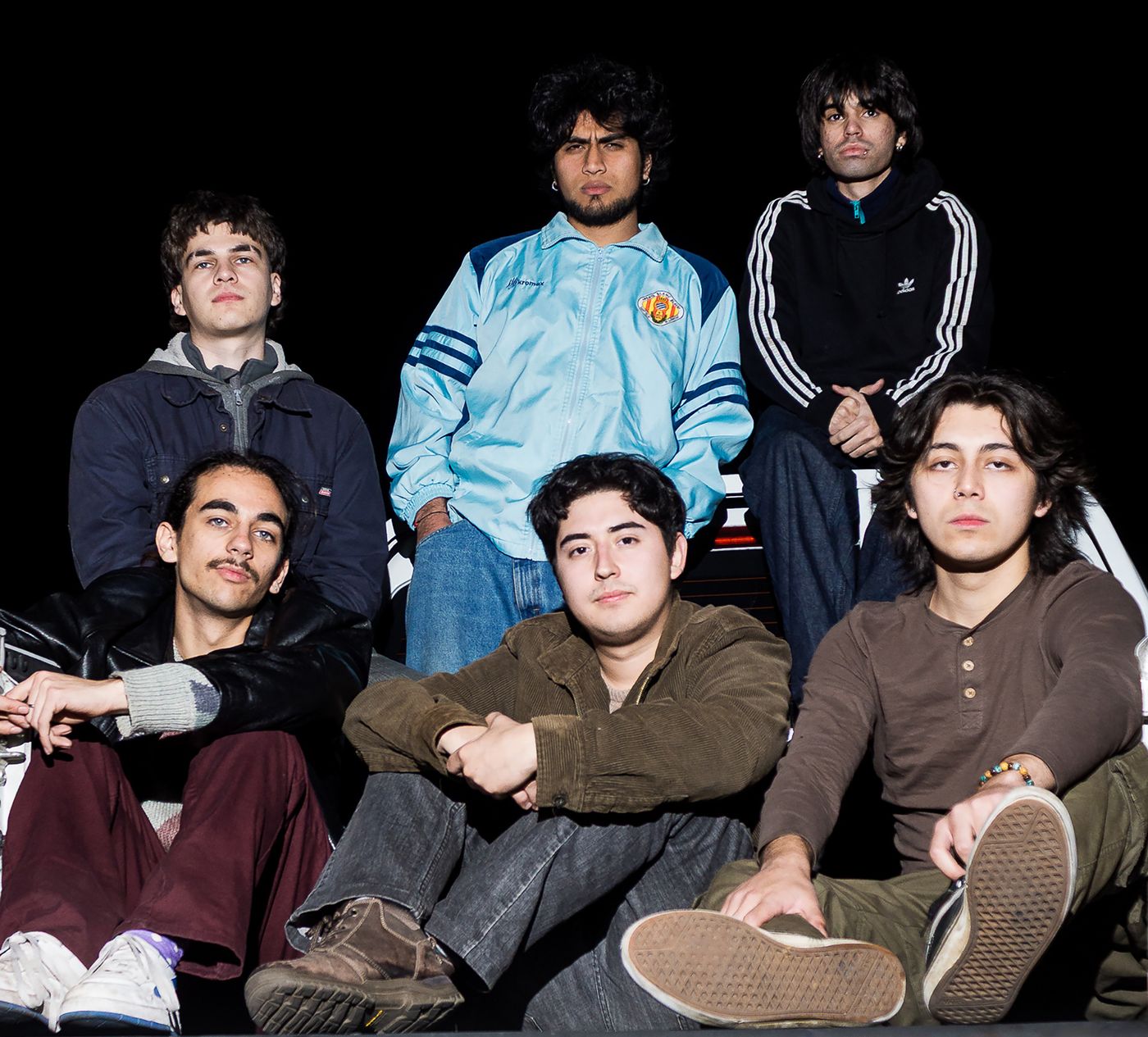Desde la izquierda arriba: Mauricio Rosas, Eduardo Padilla, Matthew Hopper. Abajo desde la izquierda: Luca Cosignani, Joaquín González y Renatto Olivares. Foto: José Pedro Downey