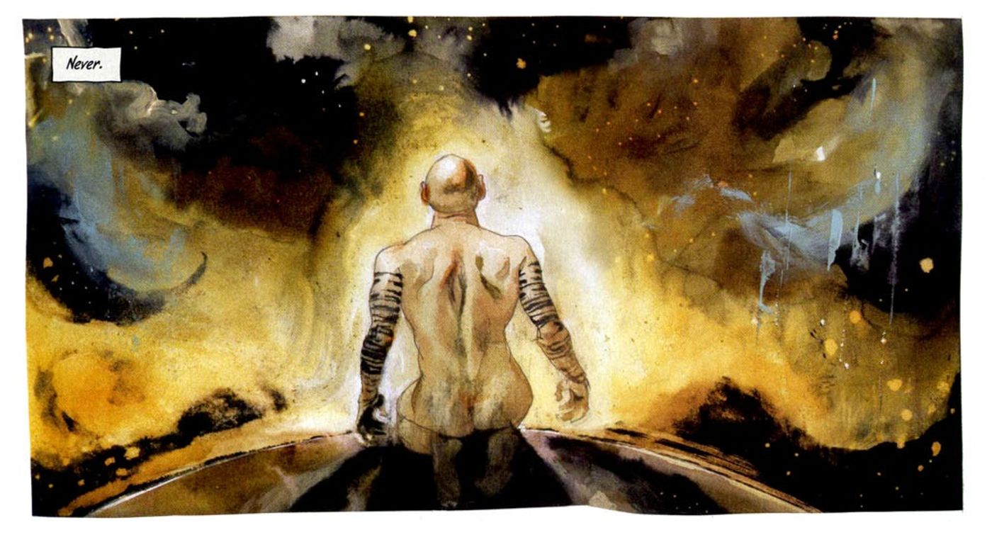 La fuente, de Darren Aronofsky y Kent Williams: una película imaginada primero en cómic.