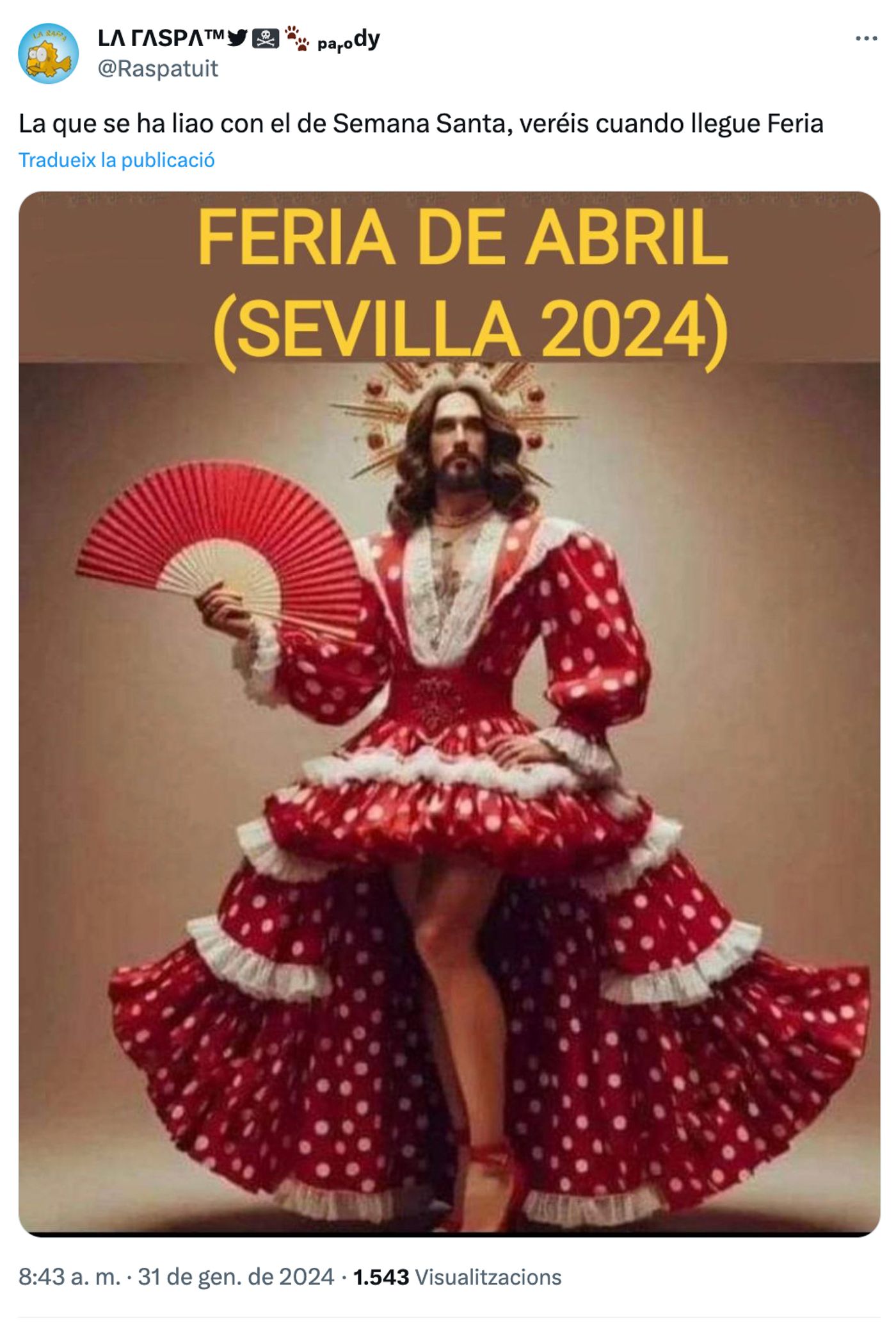 Preparados para la batalla.<a href="https://twitter.com/Raspatuit/status/1752598376749666603" target="_blank"> Ver tuit </a>