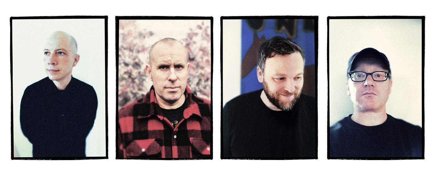 Stuart Braithwaite, Dominic Aitchison, Barry Burns y Martin Bulloch: sonido atómico.
