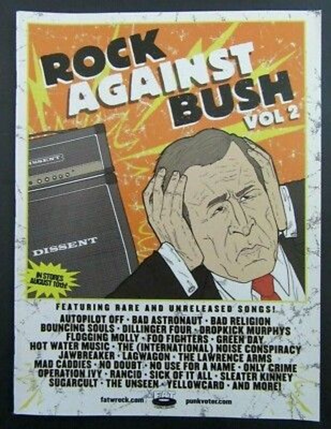 Green Day ya se habían posicionado contra George W. Bush. <a href="https://bsky.app/profile/kestrelcasey.com/post/3meekbccwec2f" target="_blank"> Ver post </a>