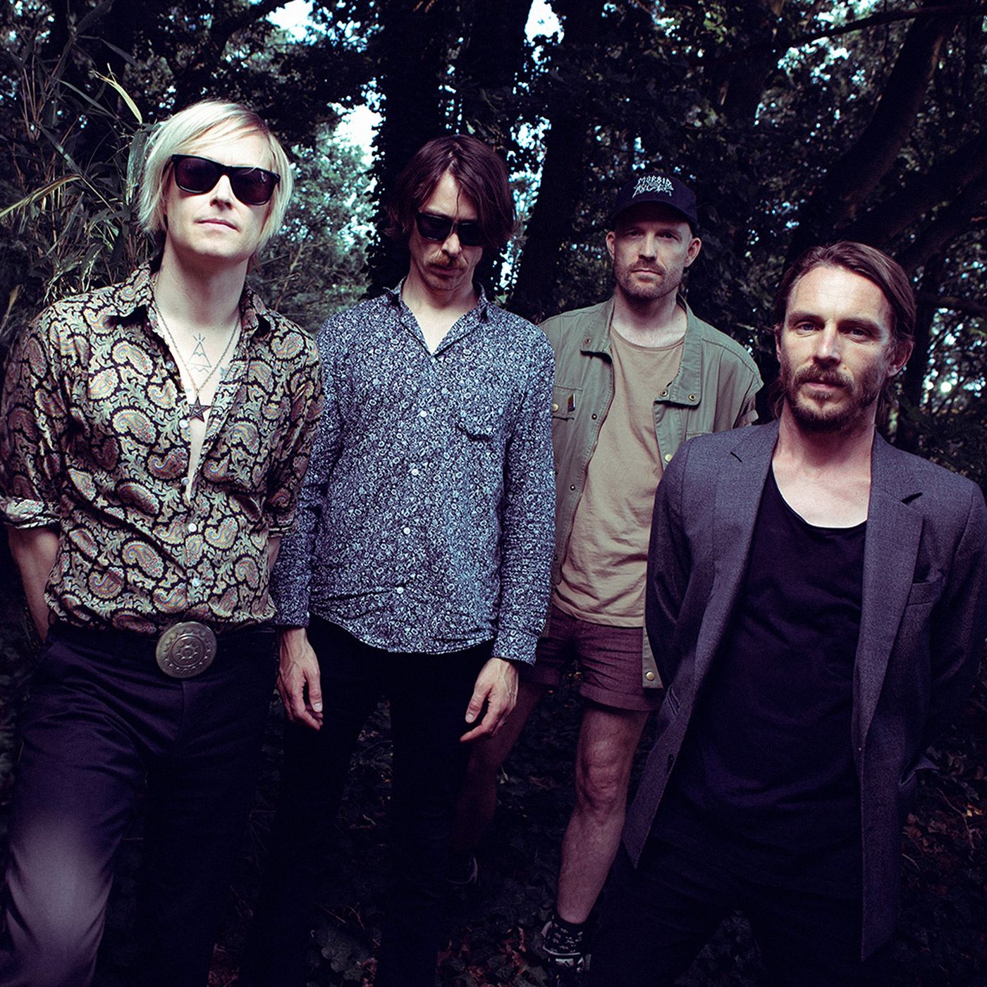 Refused ahora: Dennis Lyzxén, Mattias Bärjed, David Sandström y Magnus Flagge.