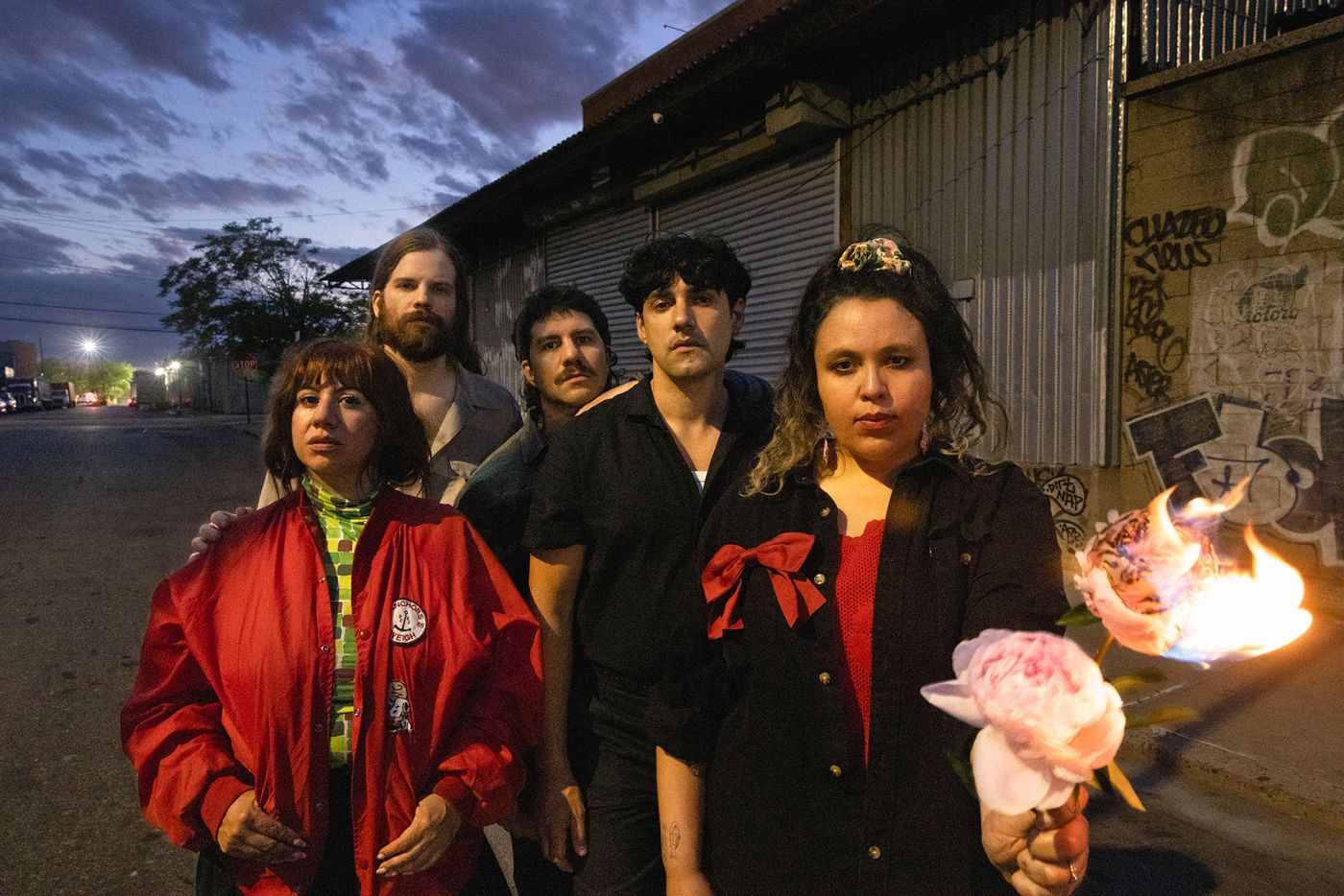 Mary Jane Regalado, Joey Doubek, Joe DeGeorge, Joey La Neve DeFrancesco y Victoria Marie Ruiz. Foto: Ebru Yildiz