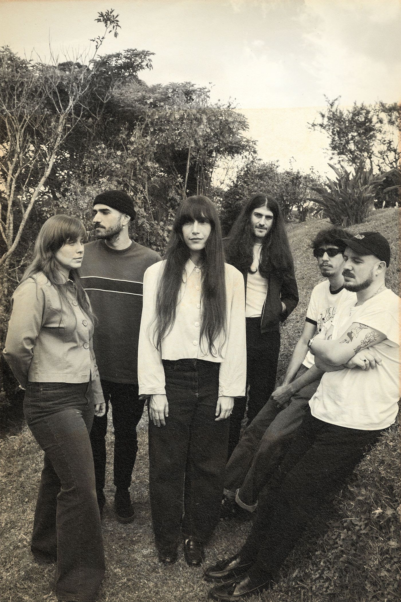 Daniela García, Felipe Oller, Mercedes Oller, Russell Davis, Fabián Saavedra y Fabrizio Durán. Foto: Sofía Segura