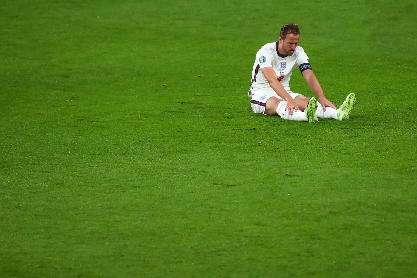 Harry Kane y la dolorosa derrota con Inglaterra. Foto: Robbie Jay Barratt (Getty Images)