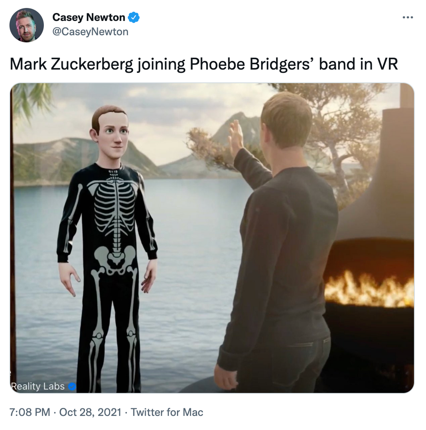 Zuck Second Life. <a href="https://twitter.com/caseynewton/status/1453770667292192768" target="_blank"> Ver tuit </a>