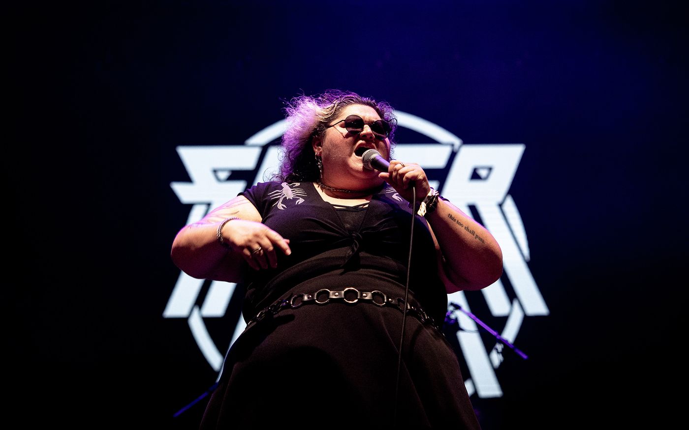 Tina Halladay y Sheer Mag: macarrismo ilustrado. Foto: Pablo Macías