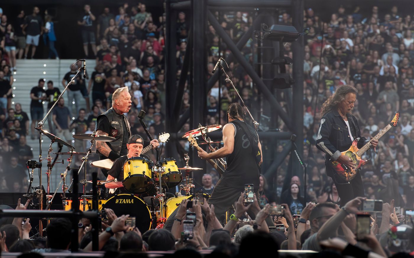 El mito Metallica se mantiene. Foto: Alfredo Arias