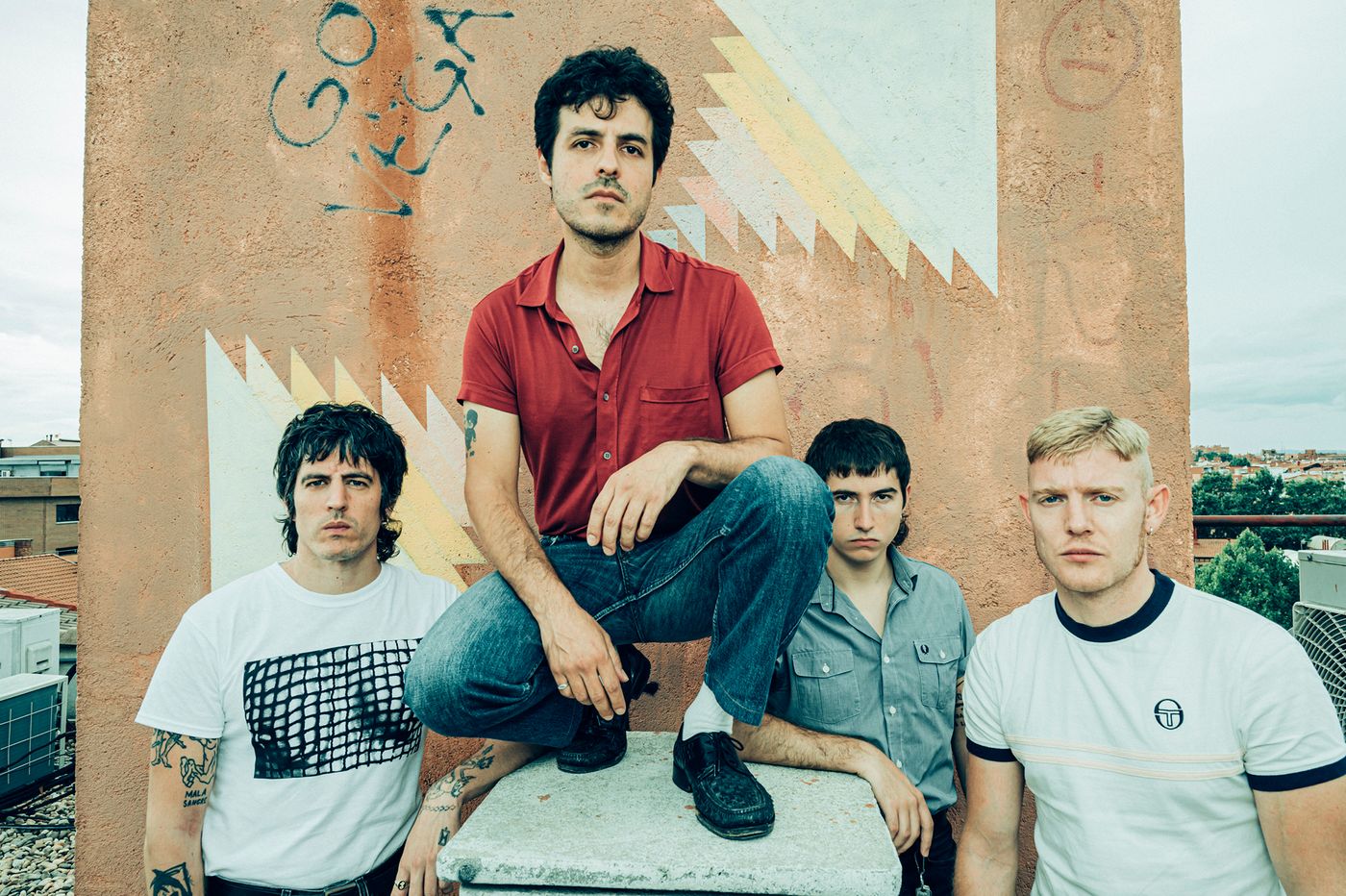 Álvaro García, Jorge Navarro, Álvaro “Torete” Casado y Jorge “Milky” Ballarín.