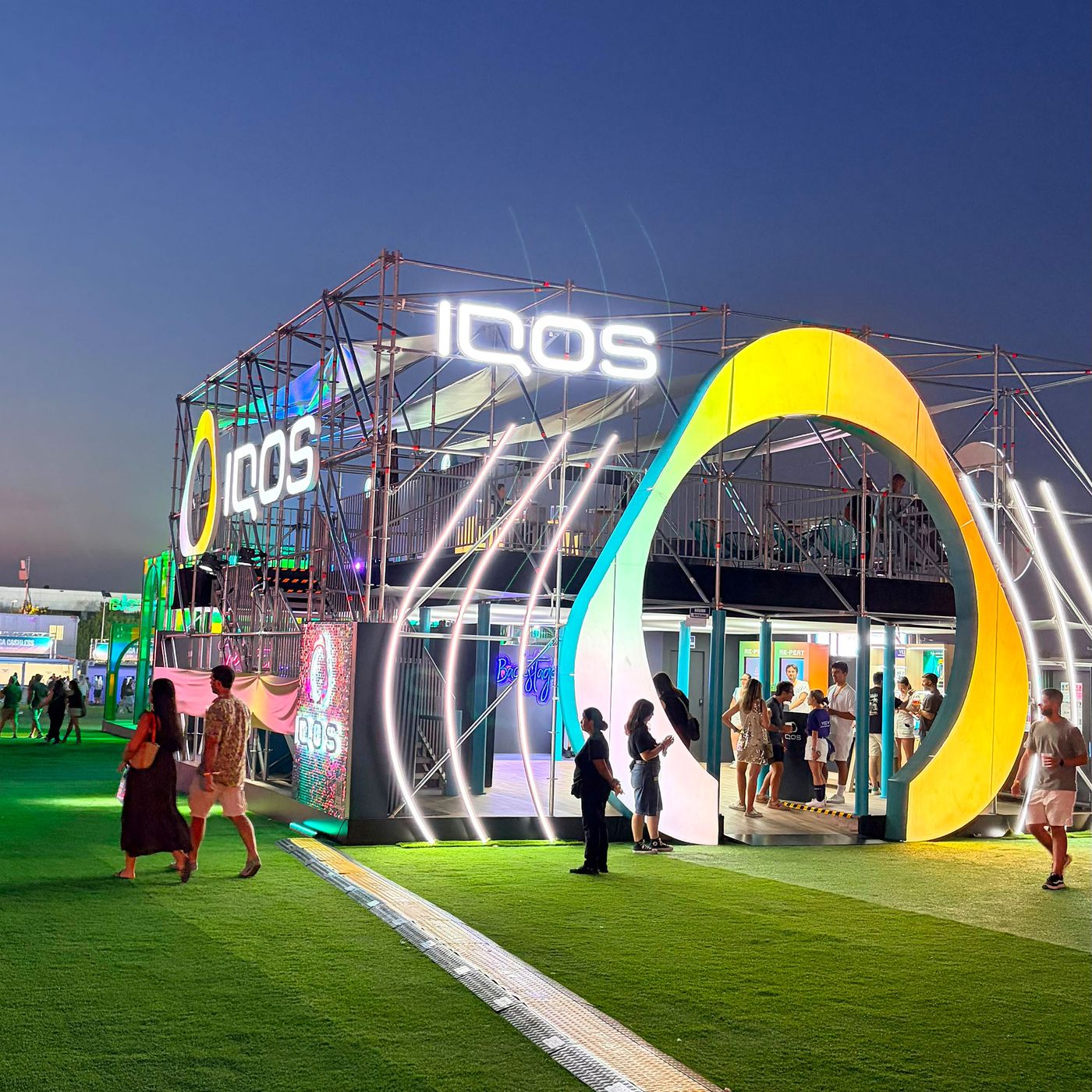IQOS estuvo presente en MadCool Festival.