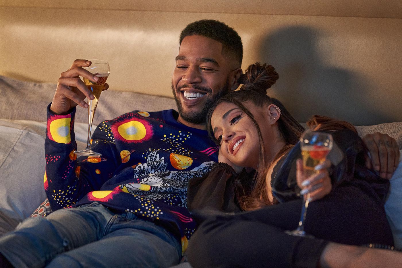 Kid Cudi y Ariana Grande, romance pop.