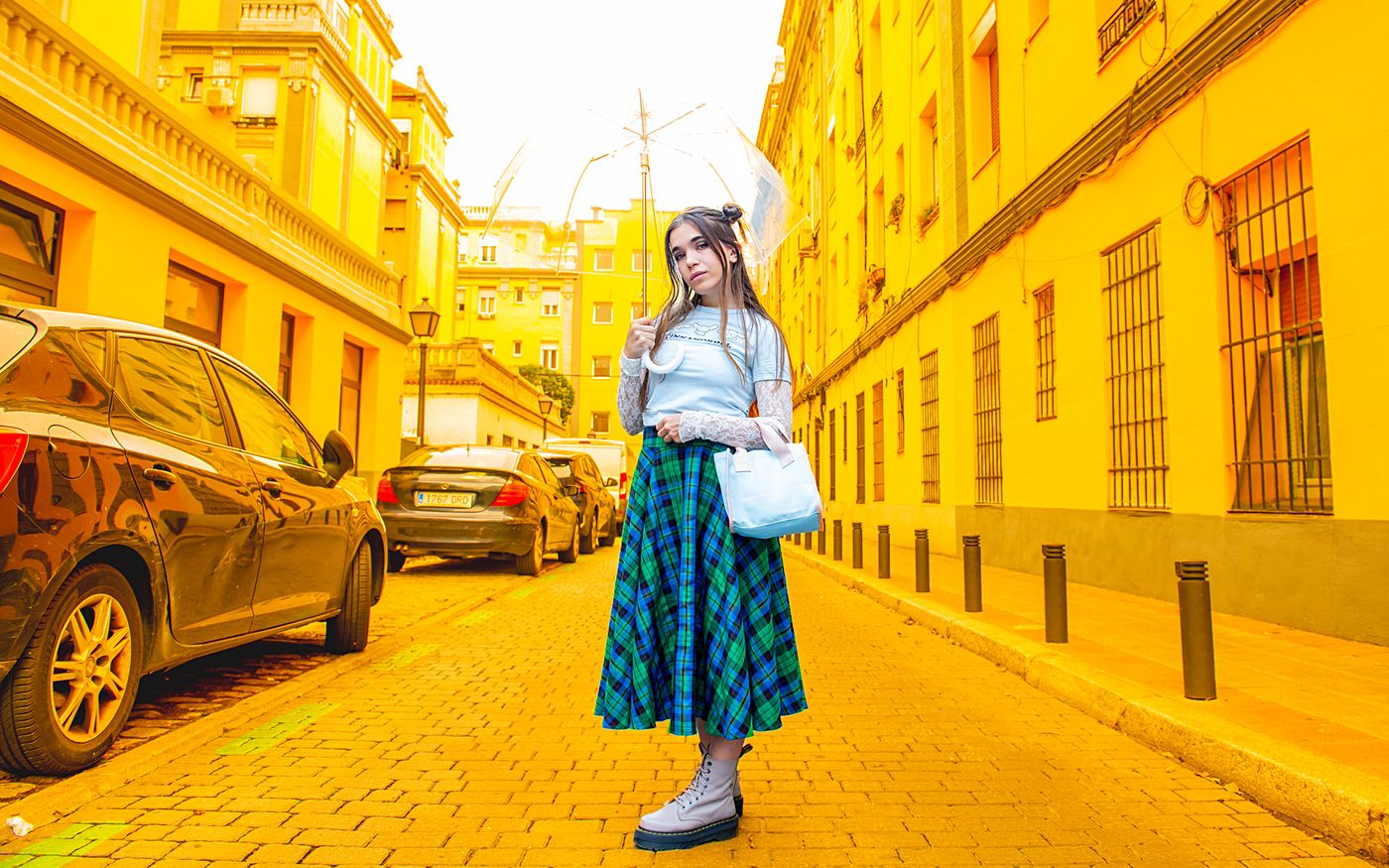 Cómoda en su universo. Foto: Alfredo Arias