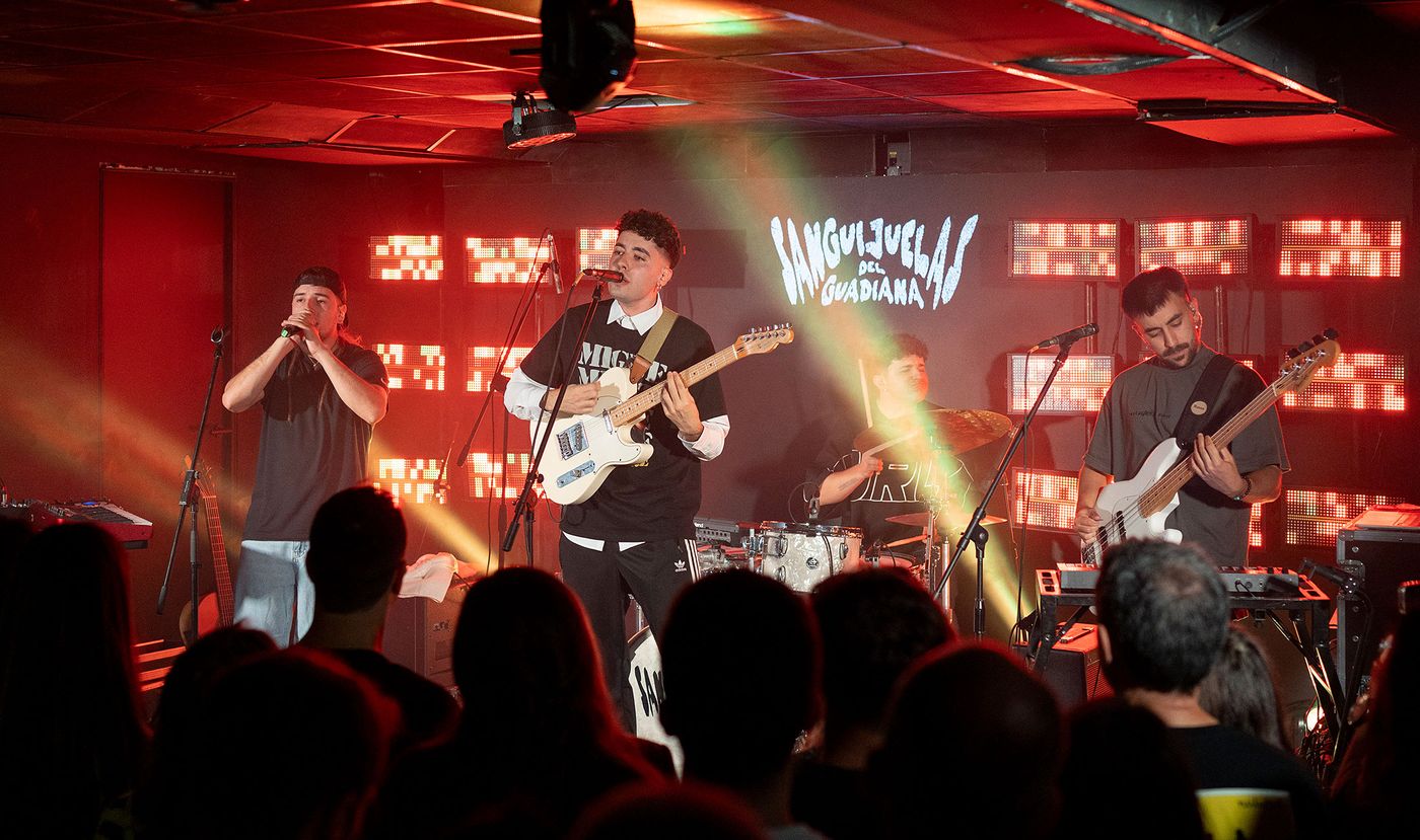 Sanguijuelas del Guadiana en la Sala Supersonic de Vigo.