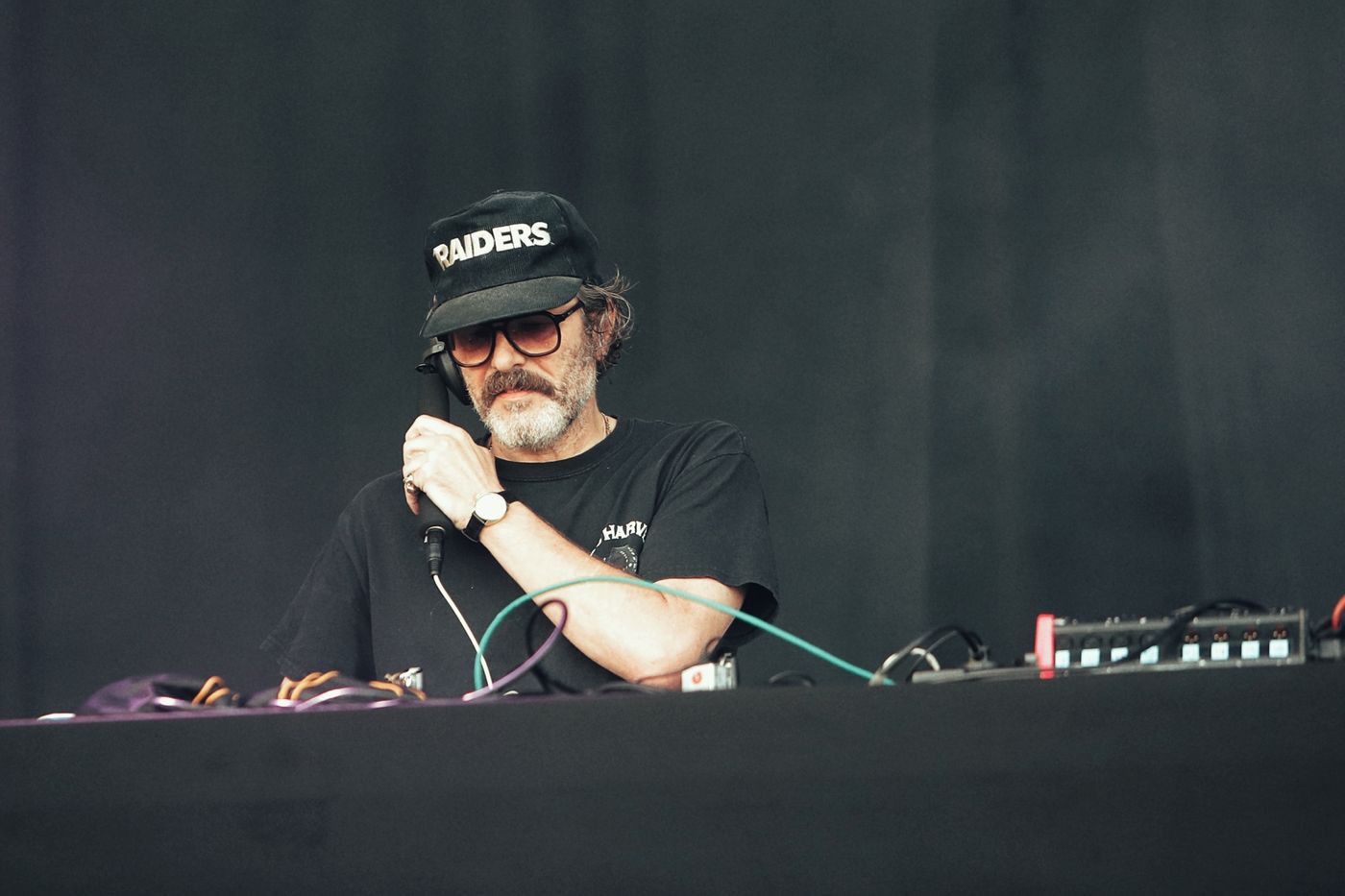 DJ Harvey: de armas tomar. Foto: Val Palavecino