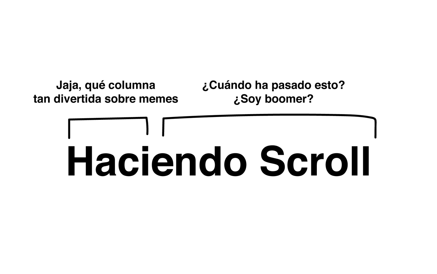 Gran columna, pero ¿cuándo ha pasado todo esto?