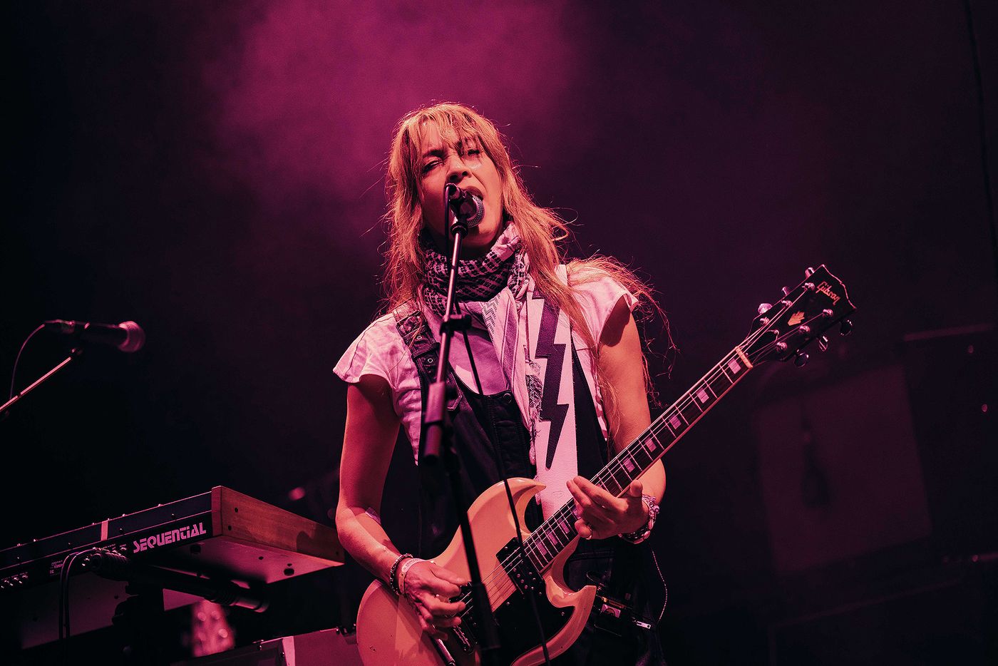 Blonde Redhead: Kazu Makino, hada dream pop. Foto: Sharon López
