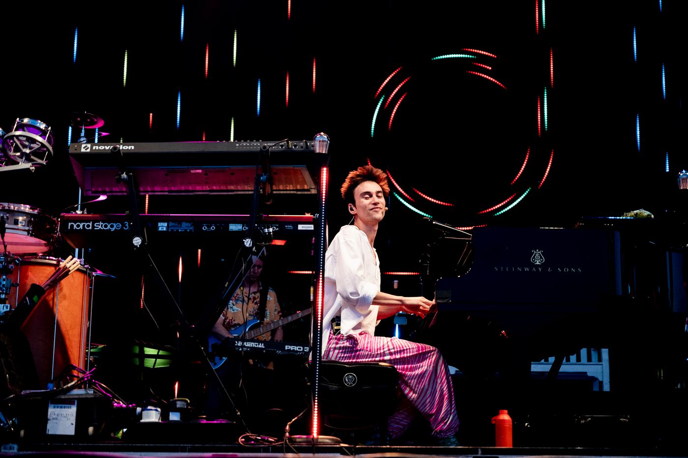 Jacob Collier: inocente diversión. Foto: Alfredo Arias