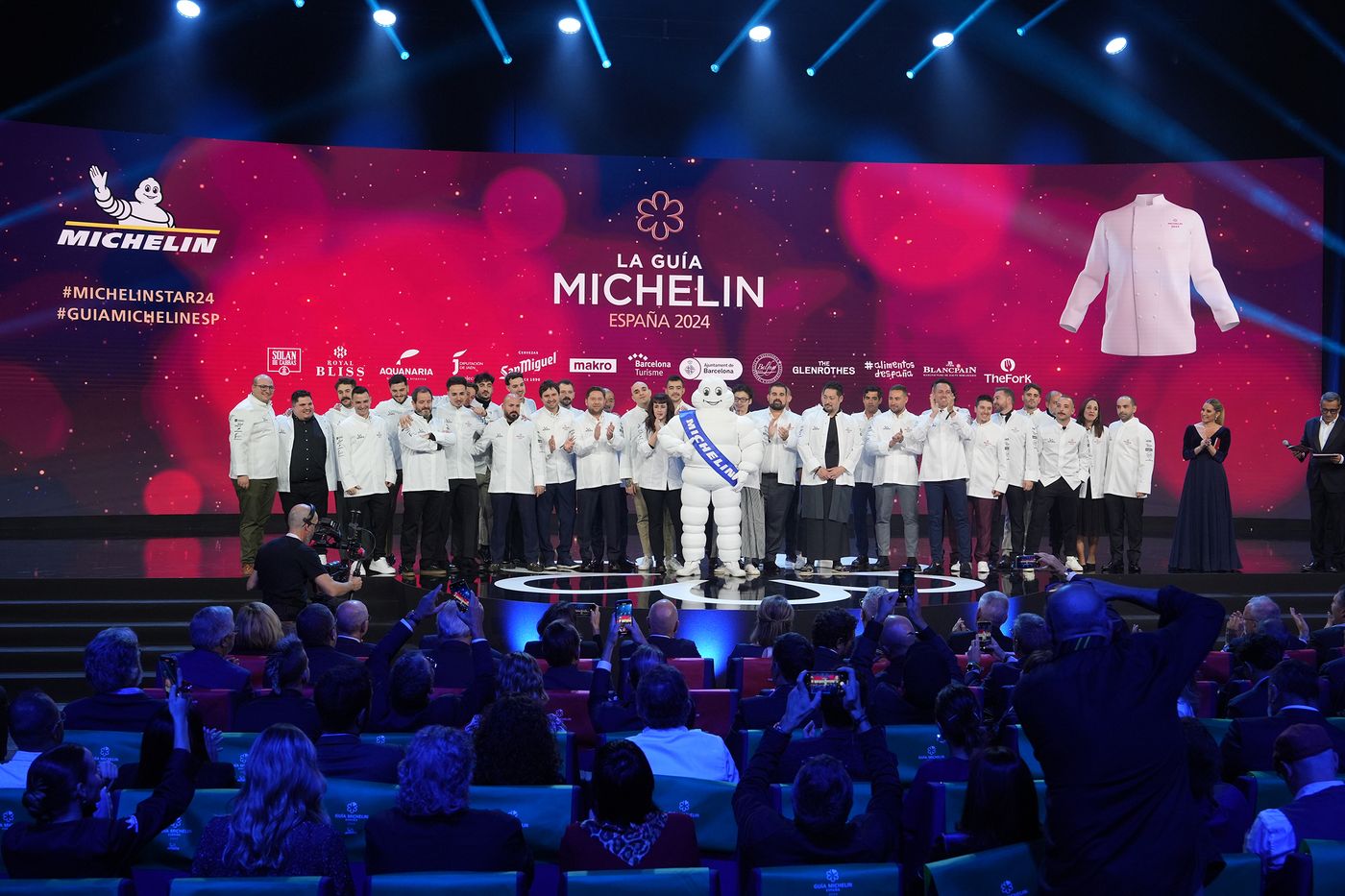 La última gala, celebrada en Barcelona. Foto: Guía Michelin