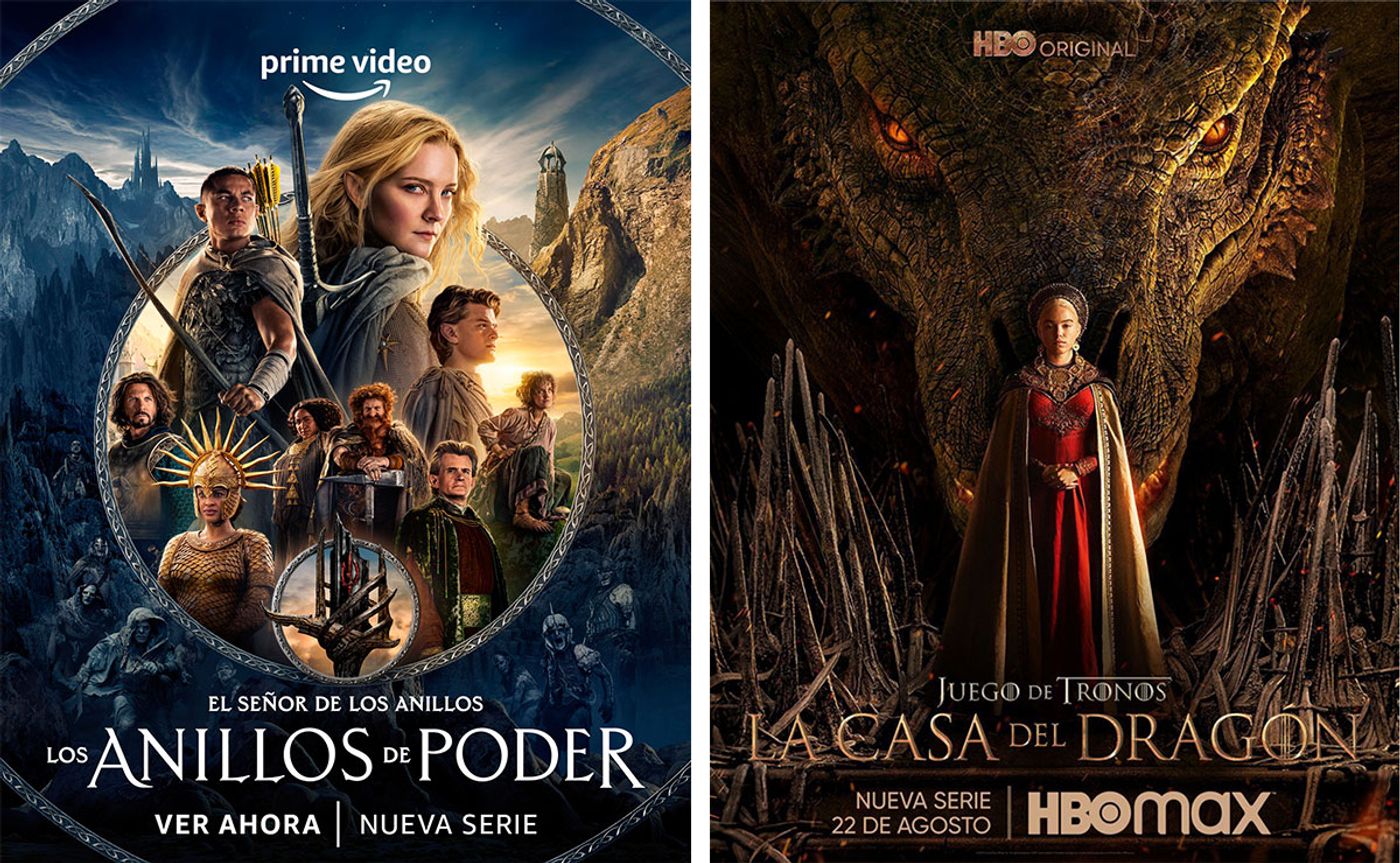 Disponibles en Amazon Prime Video y en HBO Max.