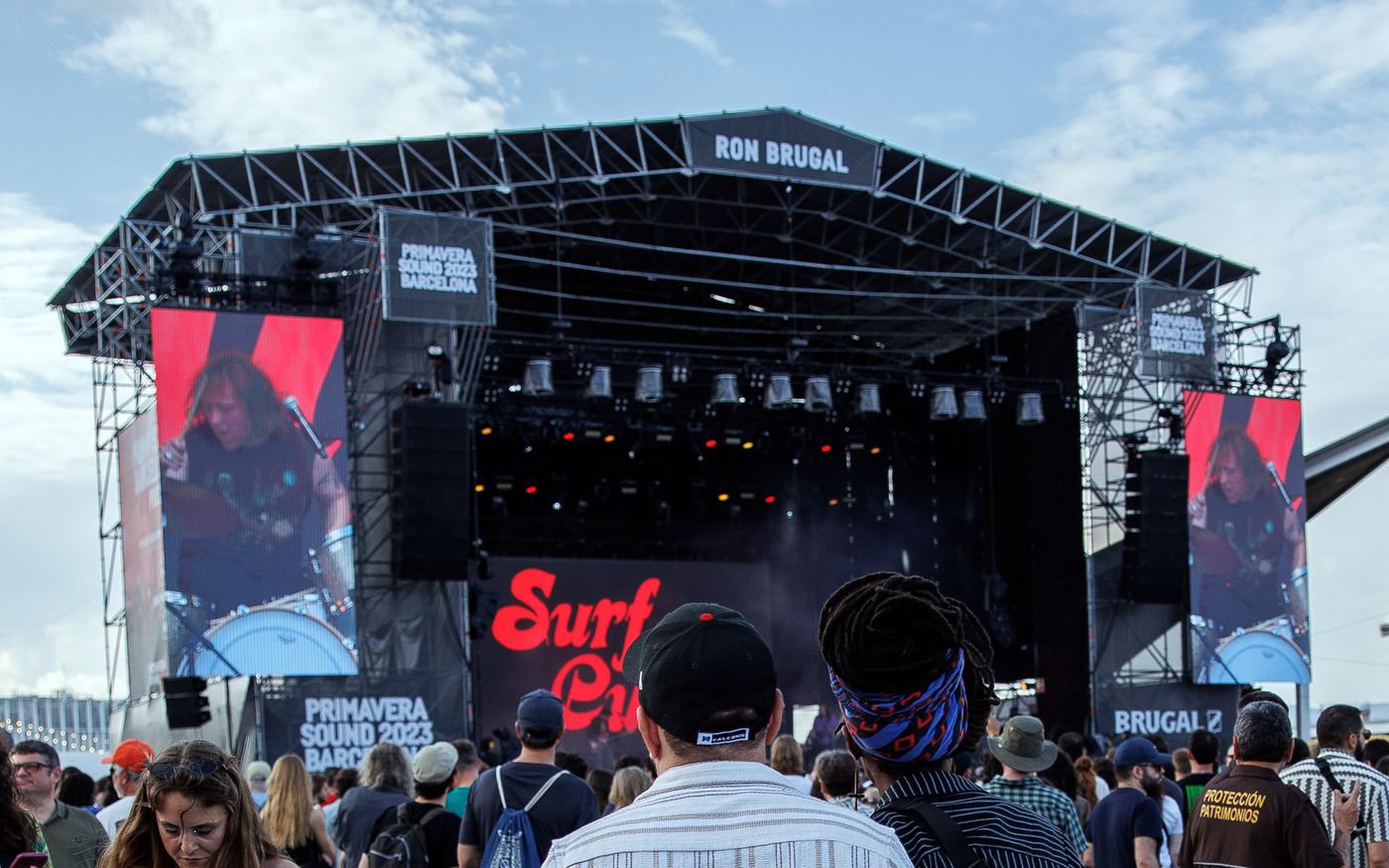Ron Brugal en Primavera Sound afianzando una relación fructífera: concierto de Surf Curse.