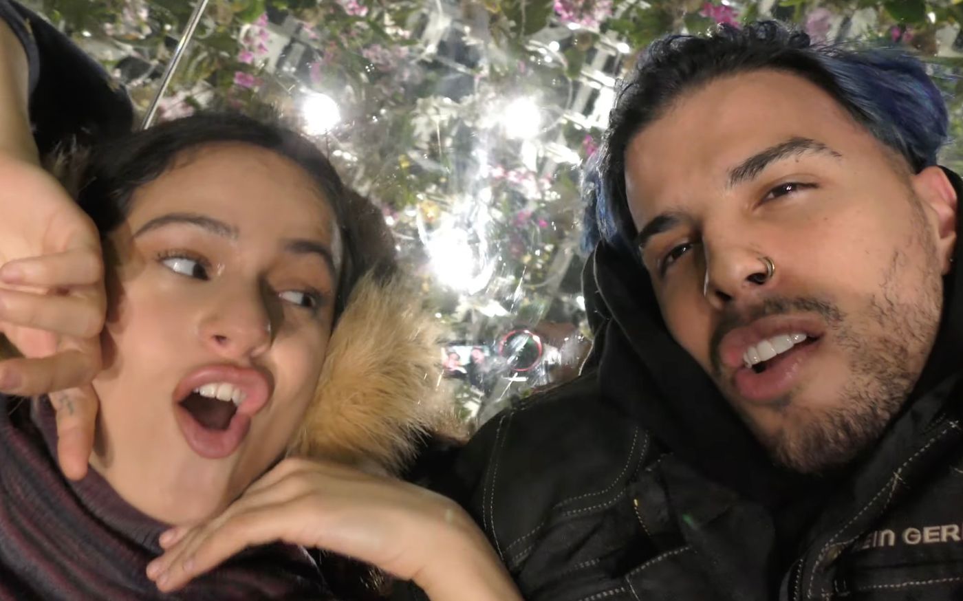 Rosalía y Rauw, juntos.