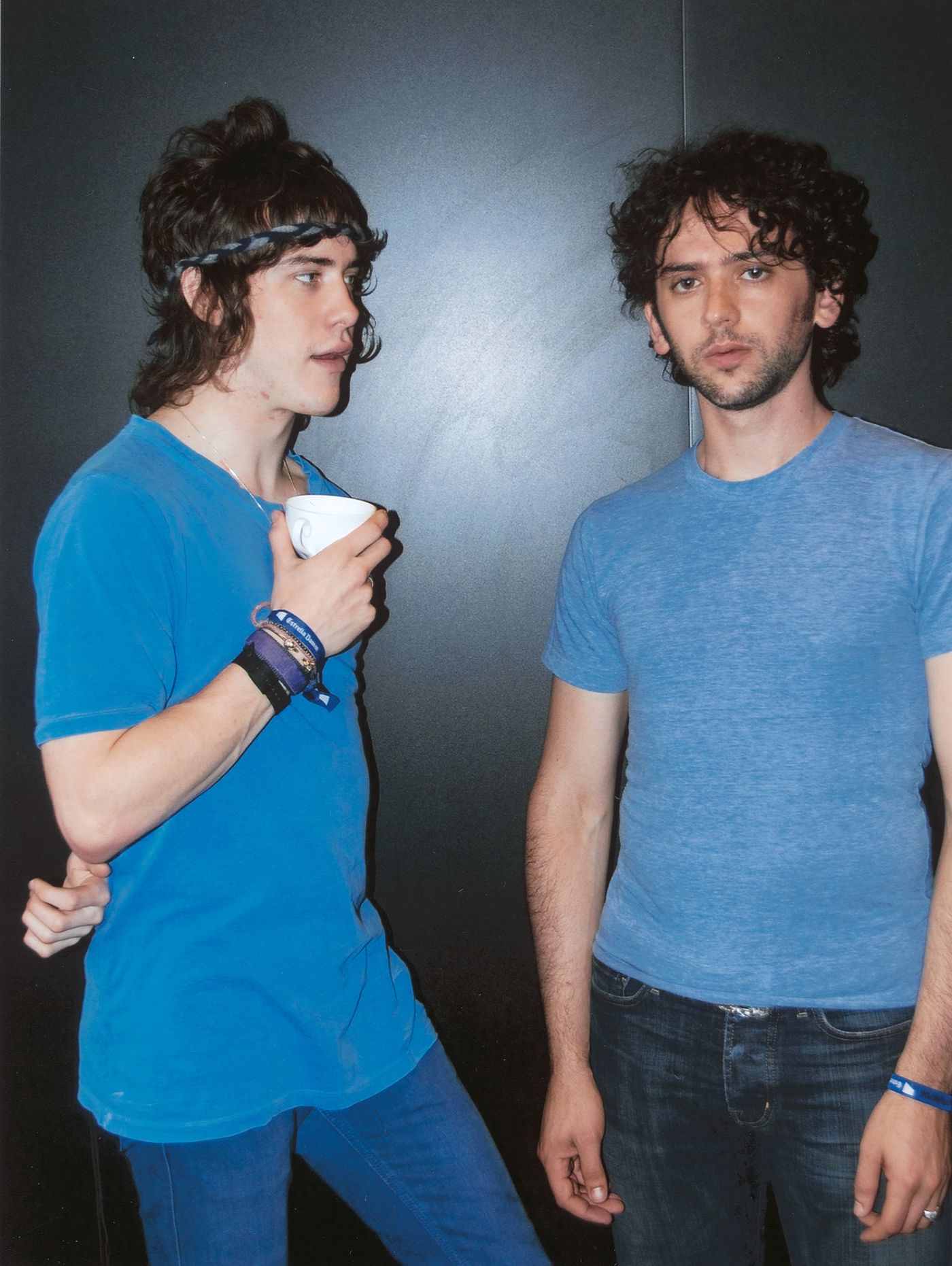 Andrew VanWyngarden y Ben Goldwasser: MGMT 2008.