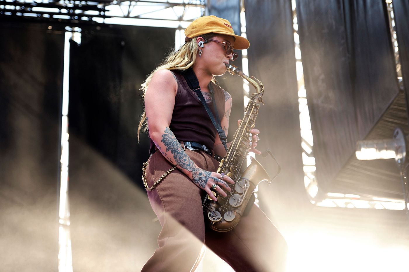 Tash Sultana, esa fiera. Foto: Sergio Morales