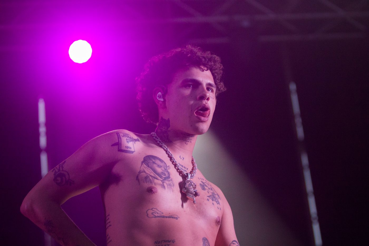 slowthai, un demonio. Foto: Ismael Llopis