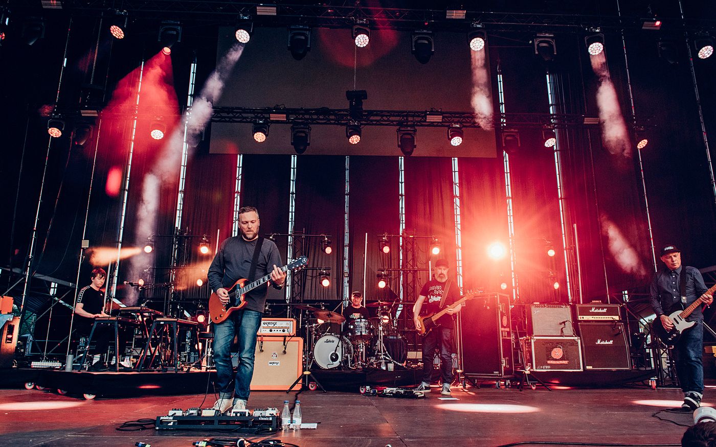 Mogwai: rock action. Foto: Alfredo Arias