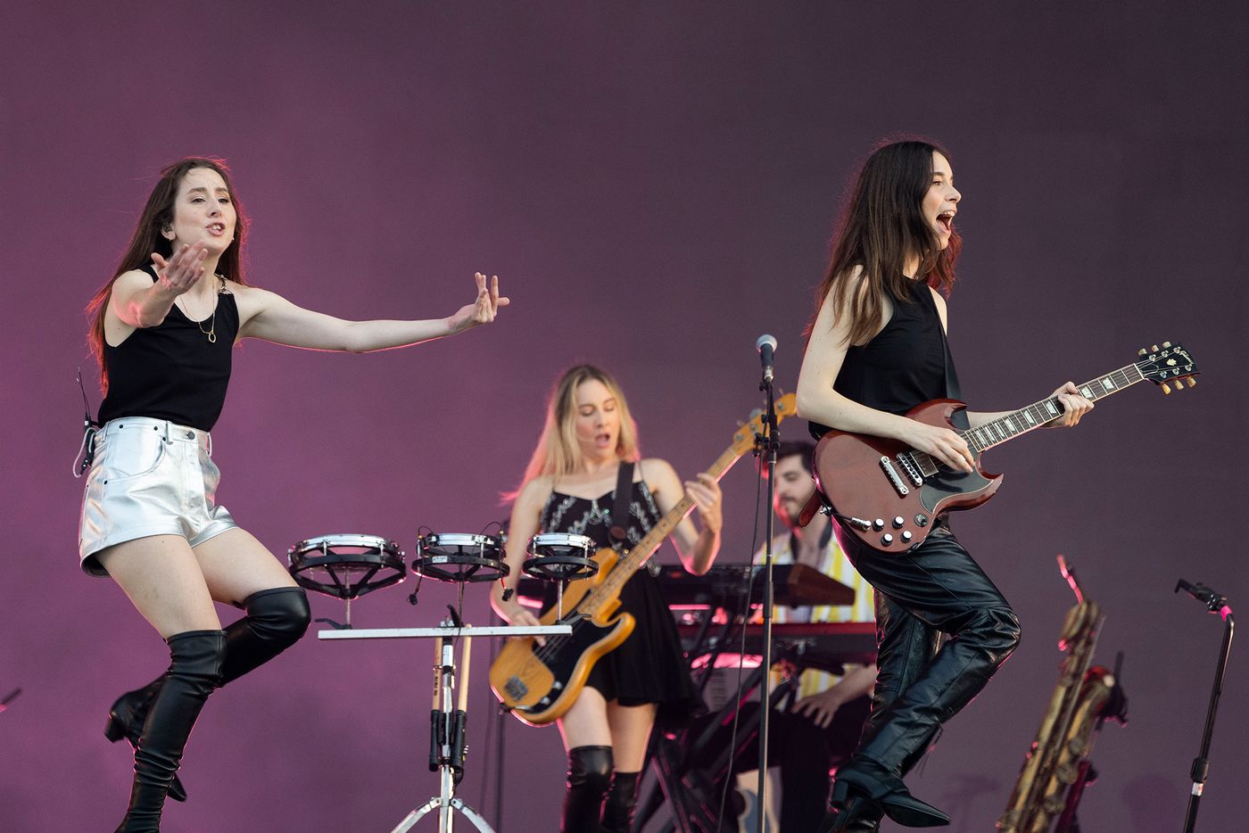 HAIM: tres soles angelinos. Foto: Òscar Giralt
