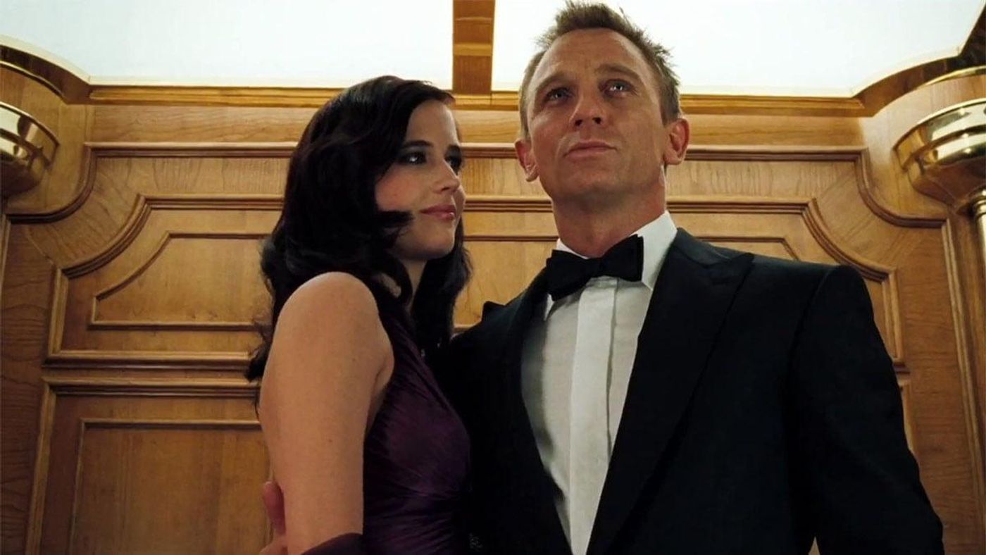 Craig y Eva Green en “Casino Royale”: el principio de una serie trágica.