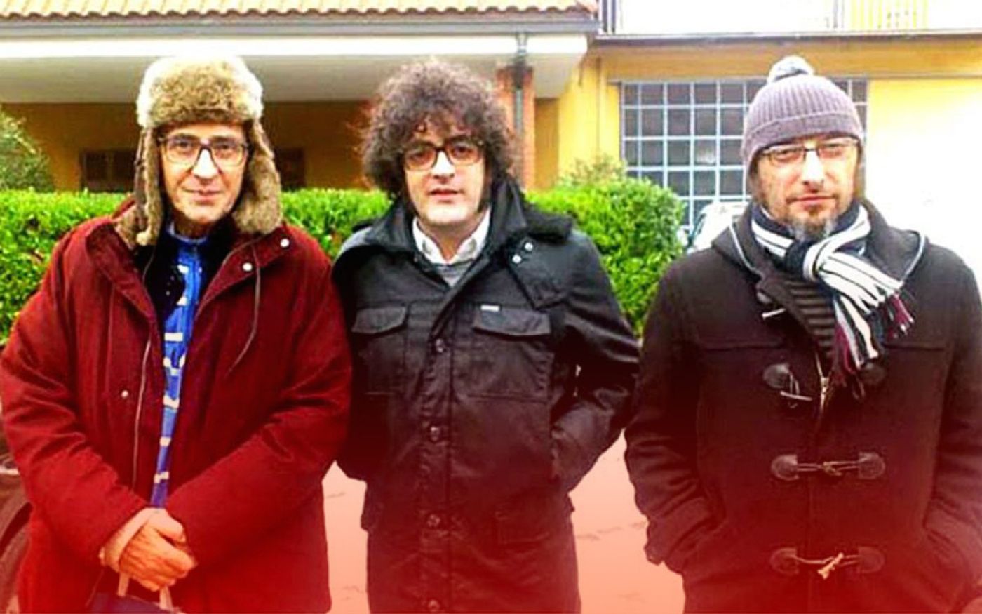 Franco Battiato junto a Manu Ferrón y J.