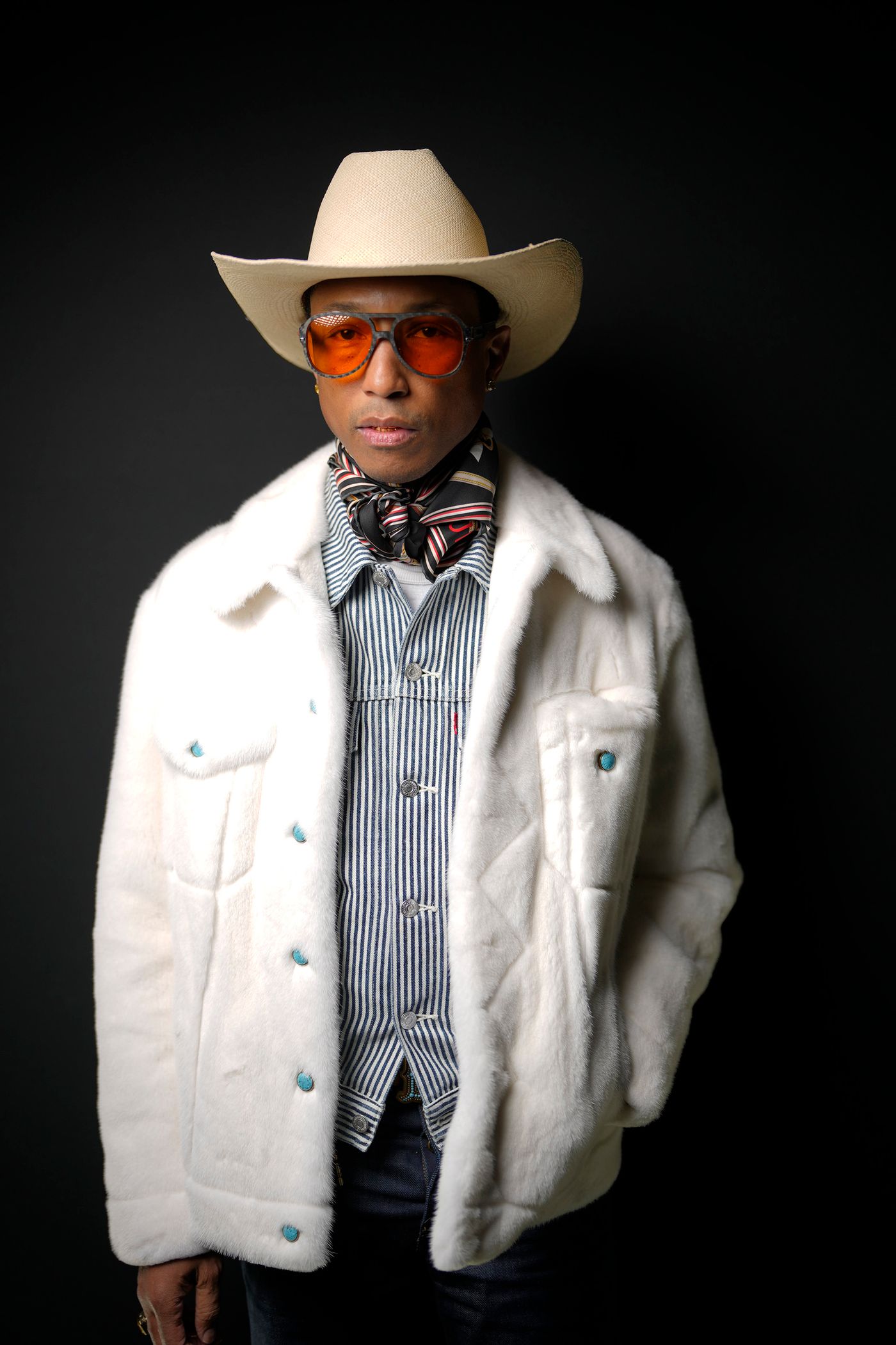Pharrell Williams 2024. Foto: Swan Gallet / WWD (Getty Images)